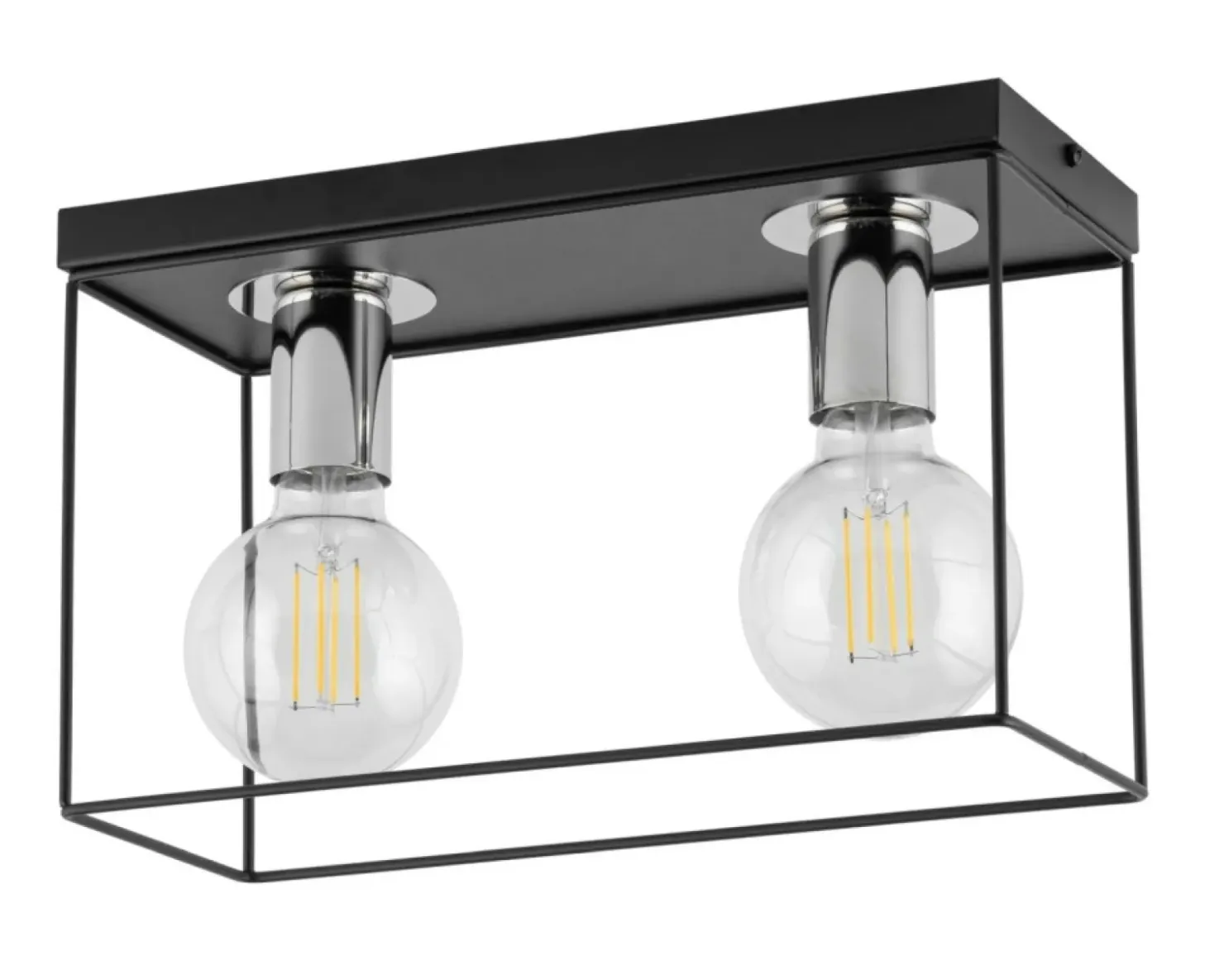Lampa sufitowa typu box na ozdobne żarówki SIG 40699 VOX | Kaja*Sklep Kaja Online