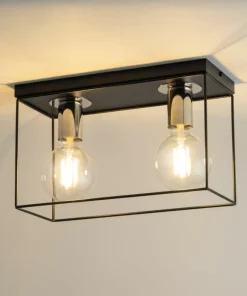 Lampa sufitowa typu box na ozdobne żarówki SIG 40699 VOX | Kaja*Sklep Kaja Online