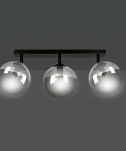 Sale Sklep Kaja Lampa sufitowa typu listwa z kulistymi kloszami 777/3 | Kaja
