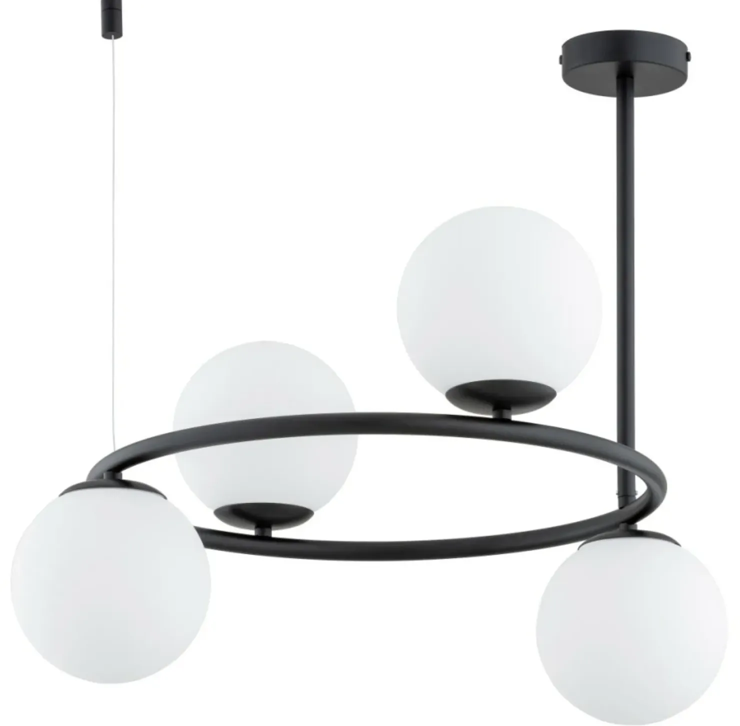 Best Sale Sklep Kaja Lampa sufitowa w klasycznym stylu, z kloszami AL 63256 z serii RINGO | Kaja Oświ