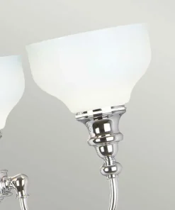 Lampa sufitowa w kolorze chromu BATH-CD3 z serii CHEADLE*Sklep Kaja Fashion