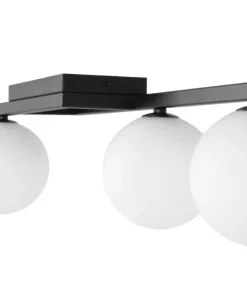 Shop Sklep Kaja Lampa sufitowa w kolorze czerni i bieli, do jadalni K-5460 z serii KORFU