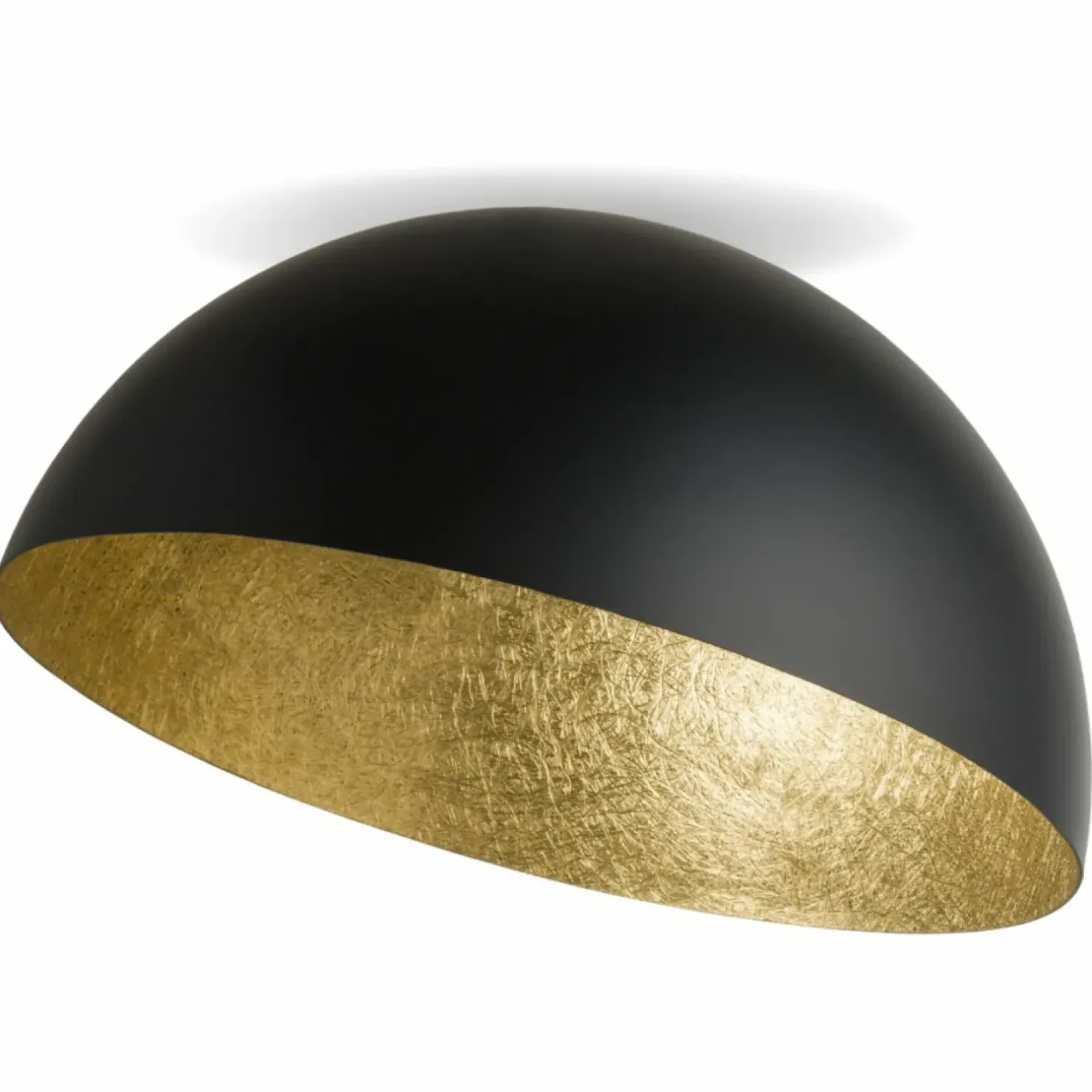 Store Sklep Kaja Lampa sufitowa w kształcie półkuli SIG 32472 z serii SFERA 70 CZ/ZŁ