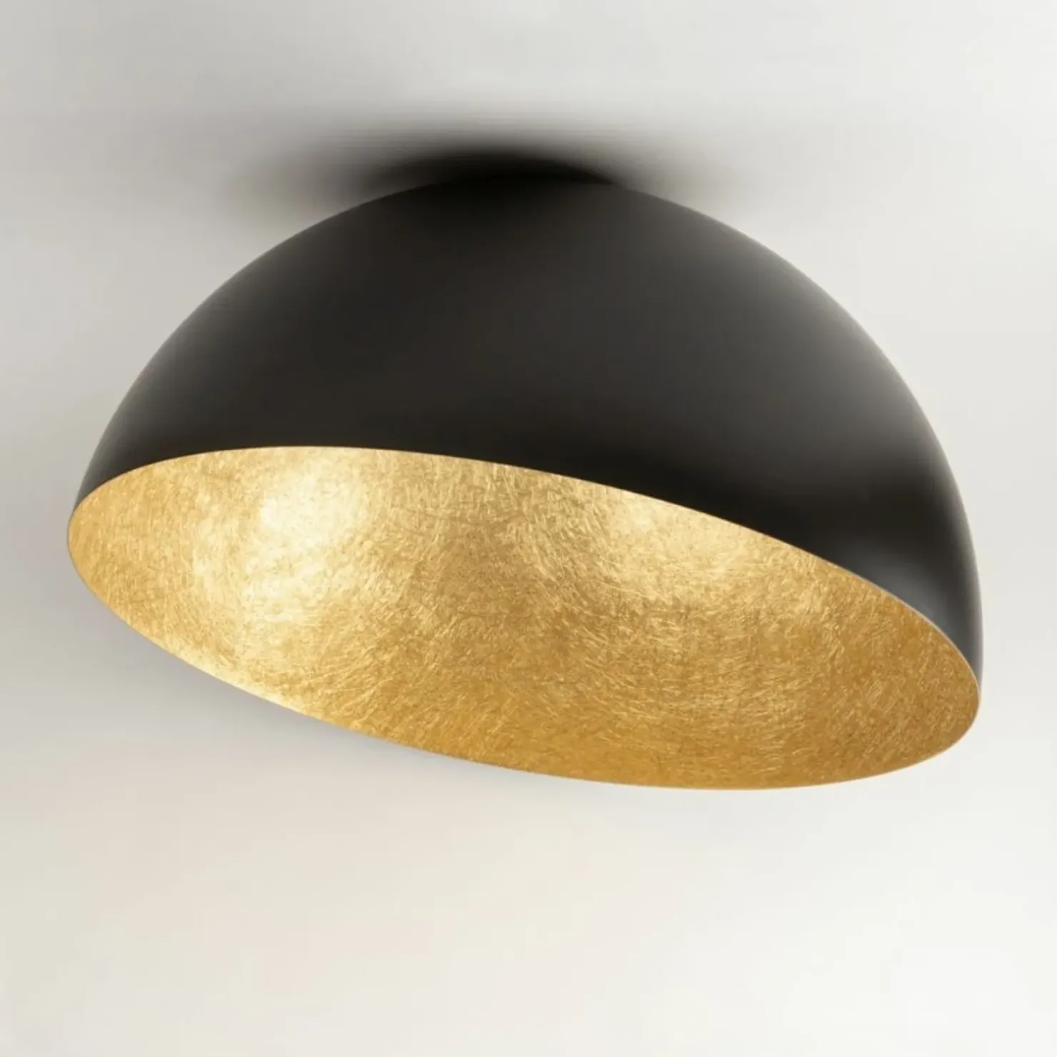 Store Sklep Kaja Lampa sufitowa w kształcie półkuli SIG 32472 z serii SFERA 70 CZ/ZŁ