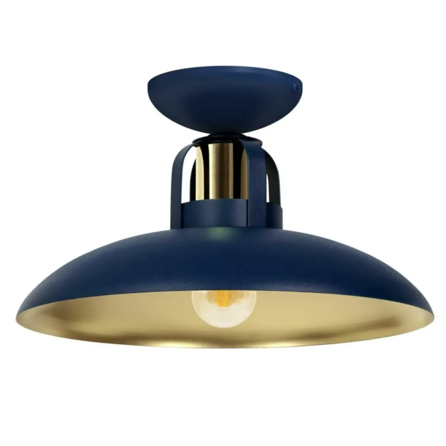New Sklep Kaja Lampa sufitowa w niebieskim kolorze MLP7713 z serii FELIX | Kaja Oświetlenie