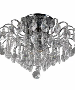 Lampa sufitowa w stylu glamour MD30196/4 FIRENZA | Kaja Oświetlenie*Sklep Kaja Store