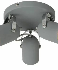 New Sklep Kaja Lampa sufitowa w stylu industrialnym 98-66503 GRAY | Kaja Oświetlenie szary