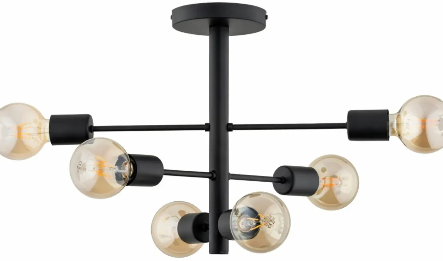Sale Sklep Kaja Lampa sufitowa w stylu loftowym, brak kloszy AL 63183 z serii BRISK