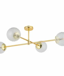 Best Sklep Kaja Lampa sufitowa w stylu modern glamour TK 4607 z serii CADIX | Kaja