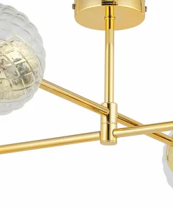 Best Sklep Kaja Lampa sufitowa w stylu modern glamour TK 4607 z serii CADIX | Kaja