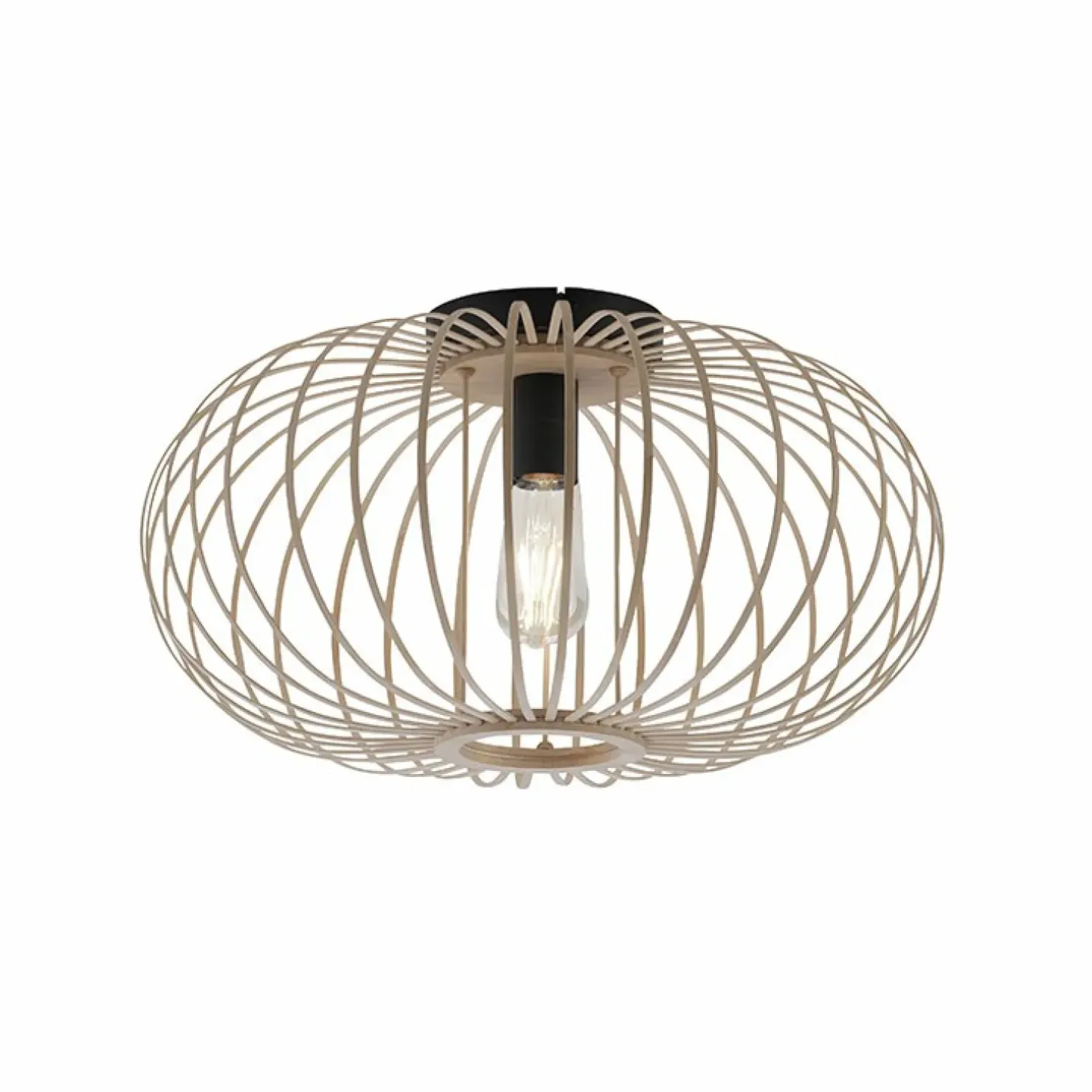 Flash Sale Sklep Kaja Lampa sufitowa wykonana z drewna 11411-79 z serii RACOON | Kaja drewno