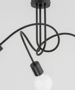 Sale Sklep Kaja Lampa sufitowa z 3 wyeksponowanymi żarówkami AL 28533 | Kaja