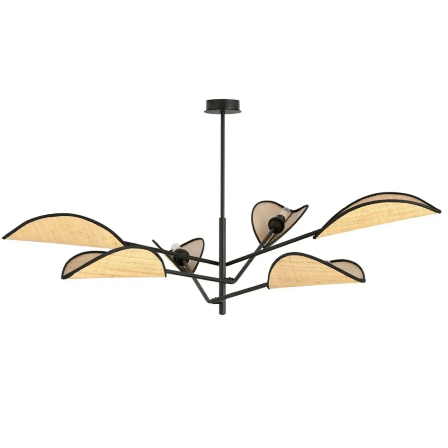 Cheap Sklep Kaja Lampa sufitowa z abażurami w stylu boho 1160/6 VENE | Kaja Oświetlenie