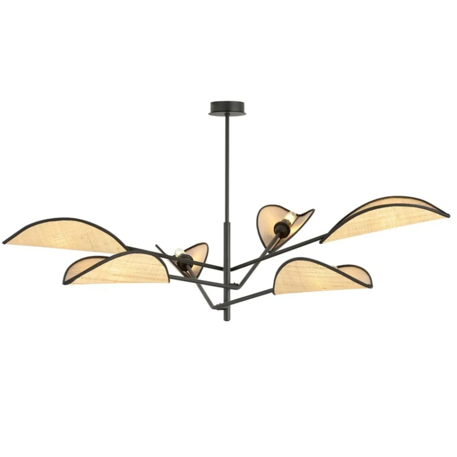 Cheap Sklep Kaja Lampa sufitowa z abażurami w stylu boho 1160/6 VENE | Kaja Oświetlenie
