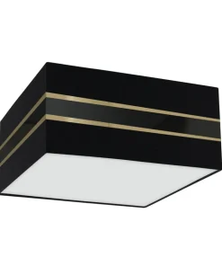 Lampa sufitowa z abażurem w kształcie kwadratu MLP7336 z serii ULTIMO | Kaja Ośw*Sklep Kaja Flash Sale