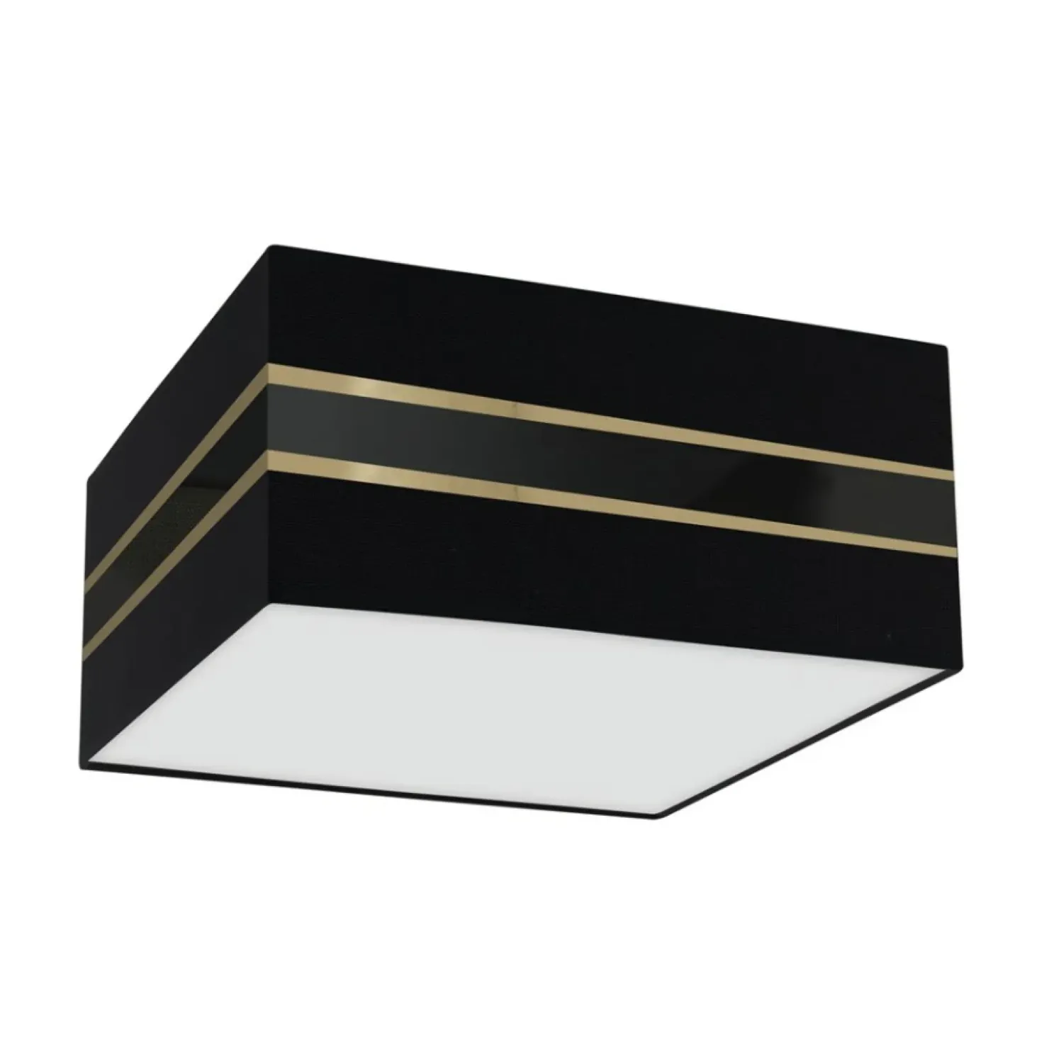 Lampa sufitowa z abażurem w kształcie kwadratu MLP7336 z serii ULTIMO | Kaja Ośw*Sklep Kaja Flash Sale