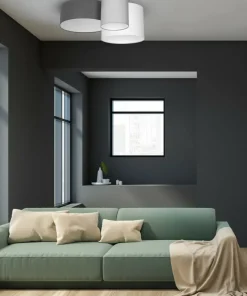 Cheap Sklep Kaja Lampa sufitowa z abazurami w trzech kolorach MLP64590 z serii STAN | Kaja Oświet