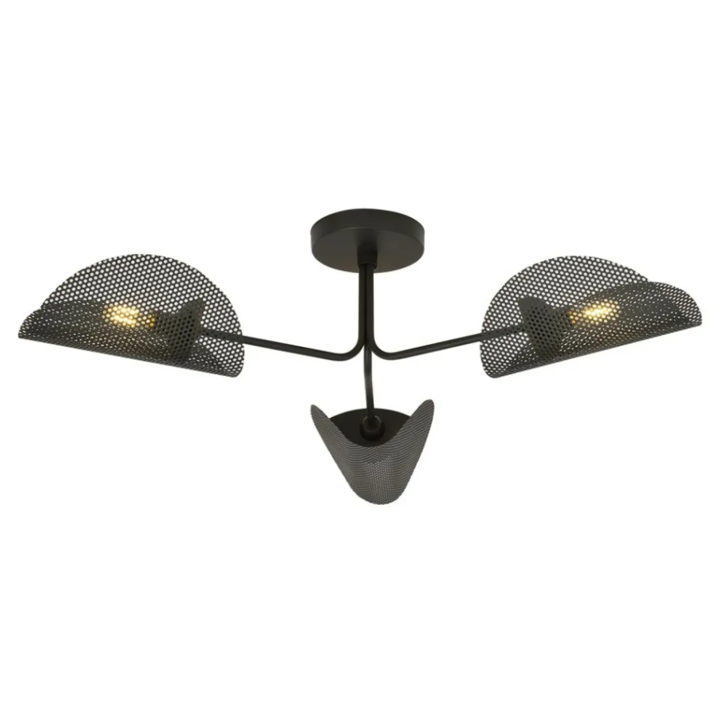 Clearance Sklep Kaja Lampa sufitowa z ażurowymi abażurami 1171/3 GOMEZ | Kaja Oświetlenie