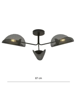 Clearance Sklep Kaja Lampa sufitowa z ażurowymi abażurami 1171/3 GOMEZ | Kaja Oświetlenie