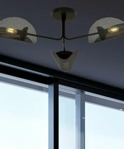 Clearance Sklep Kaja Lampa sufitowa z ażurowymi abażurami 1171/3 GOMEZ | Kaja Oświetlenie
