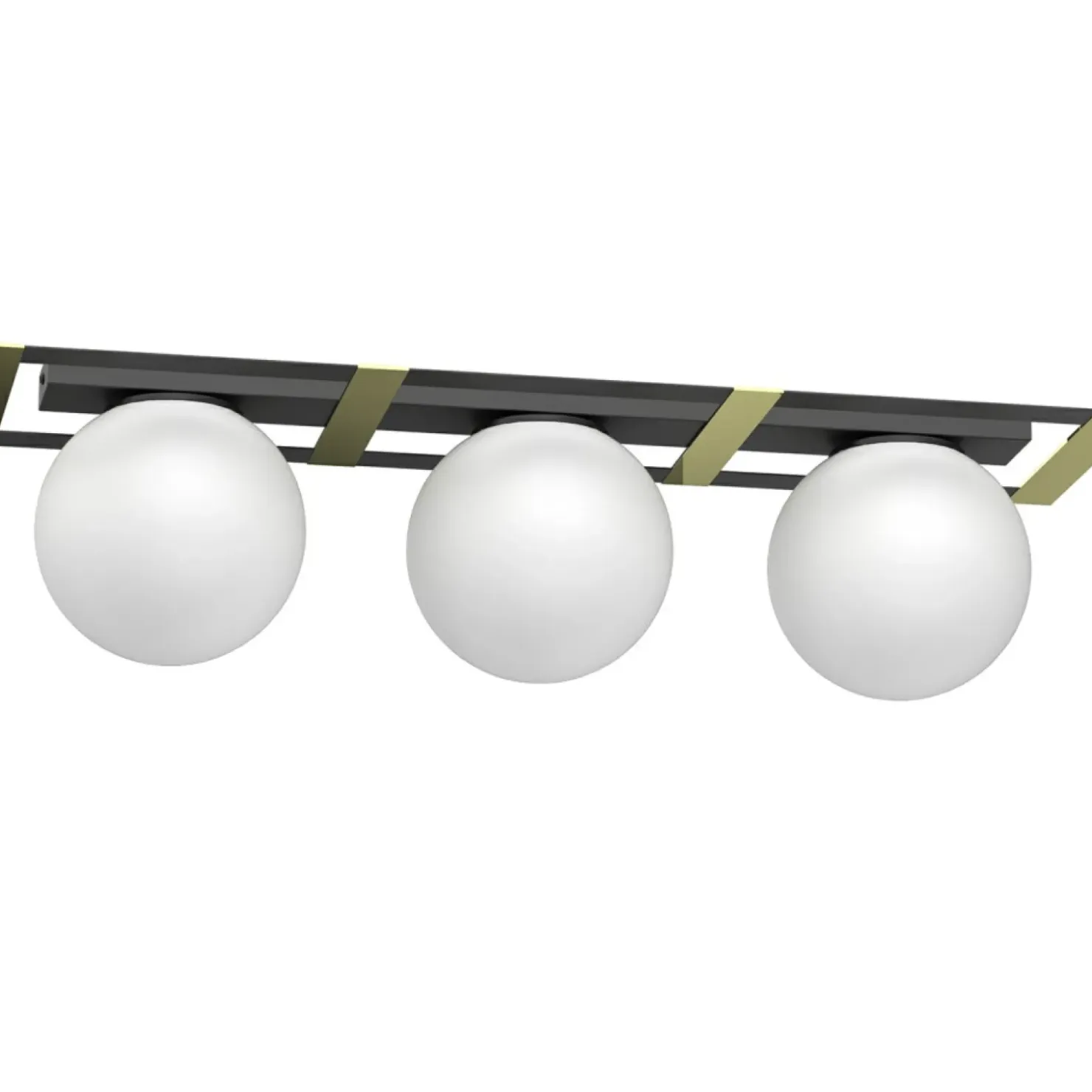 Lampa sufitowa z białymi kloszami LX 4560 SATELIT | Kaja Oświetlenie*Sklep Kaja Best