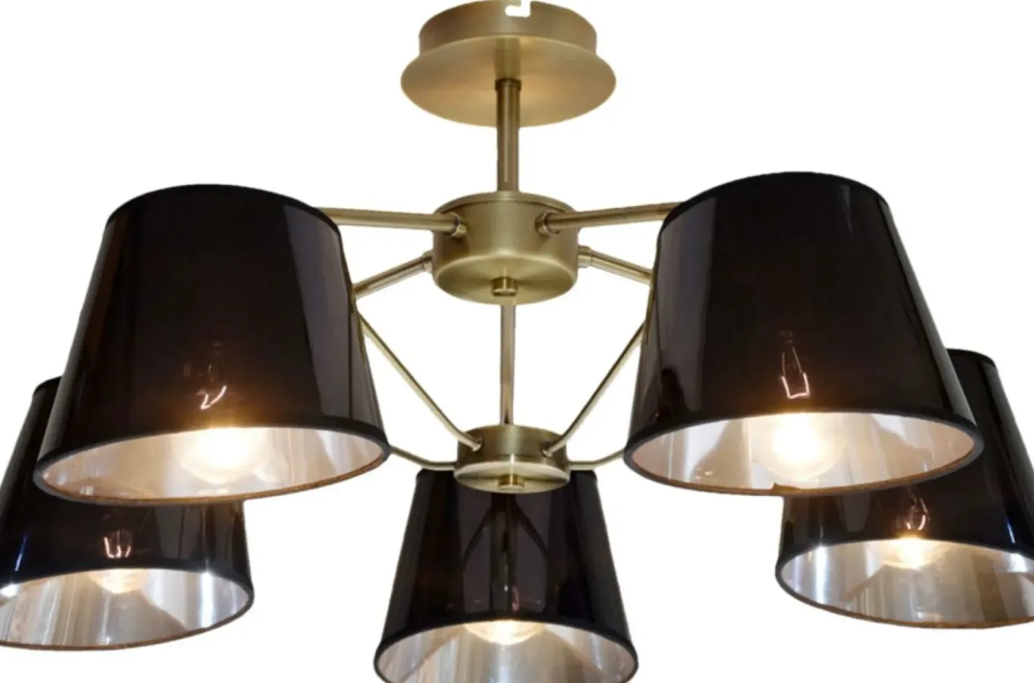 Lampa sufitowa z błyszczącymi abażurami 35-54999 CORTEZ | Kaja*Sklep Kaja Hot