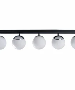 Store Sklep Kaja Lampa sufitowa z chromowanymi elementami MLP8875 z serii SFERA | Kaja Oświetleni