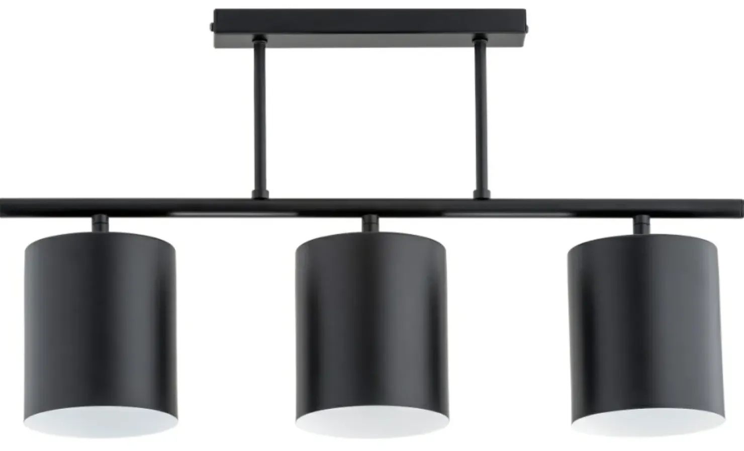 Store Sklep Kaja Lampa sufitowa z czarnymi tubami, na 3 żarówki AL 62401 z serii ARCZI