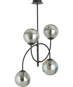 Fashion Sklep Kaja Lampa sufitowa z czterema kloszami w kolorze 1287/4B z serii ARCHI