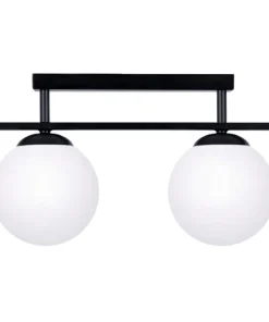 Outlet Sklep Kaja Lampa sufitowa z dwoma kulistymi kloszami ZM 1211 GLOBE | Kaja