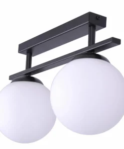Outlet Sklep Kaja Lampa sufitowa z dwoma kulistymi kloszami ZM 1211 GLOBE | Kaja