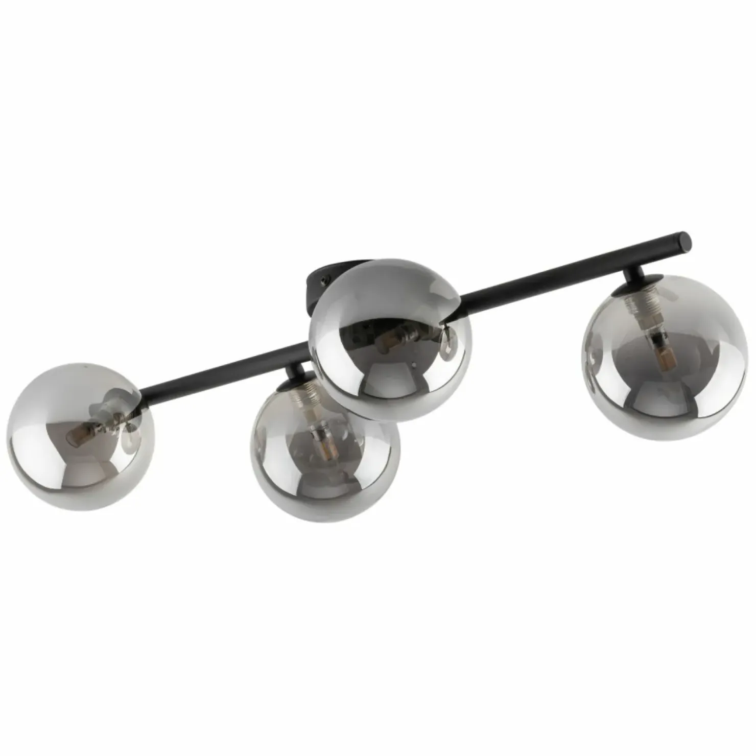 Best Sale Sklep Kaja Lampa sufitowa z grafitowymi kloszami TK 6856 ESTERA BLACK | Kaja