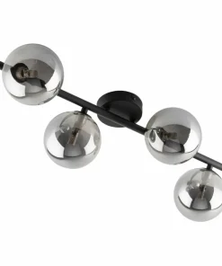 Best Sale Sklep Kaja Lampa sufitowa z grafitowymi kloszami TK 6856 ESTERA BLACK | Kaja