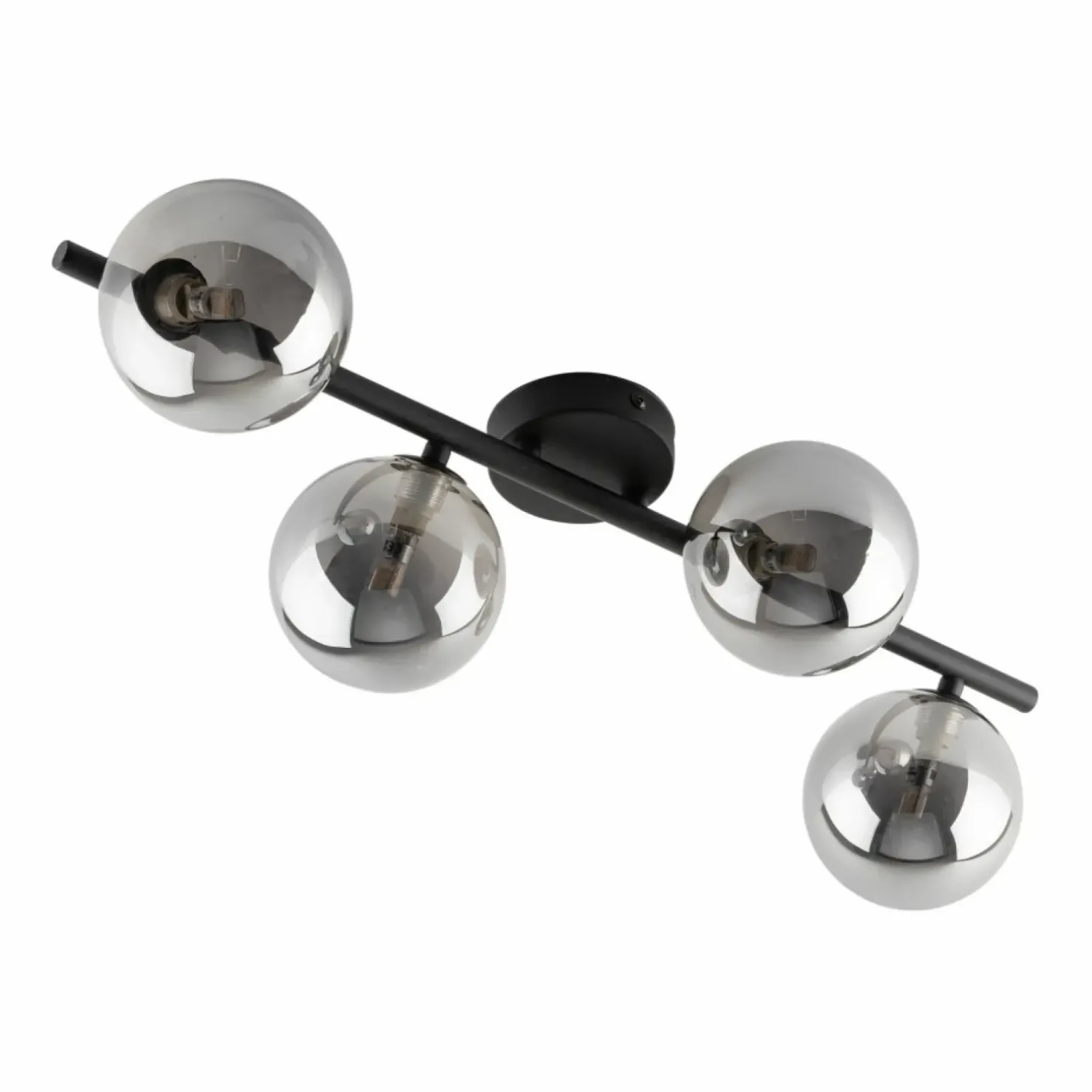 Best Sale Sklep Kaja Lampa sufitowa z grafitowymi kloszami TK 6856 ESTERA BLACK | Kaja