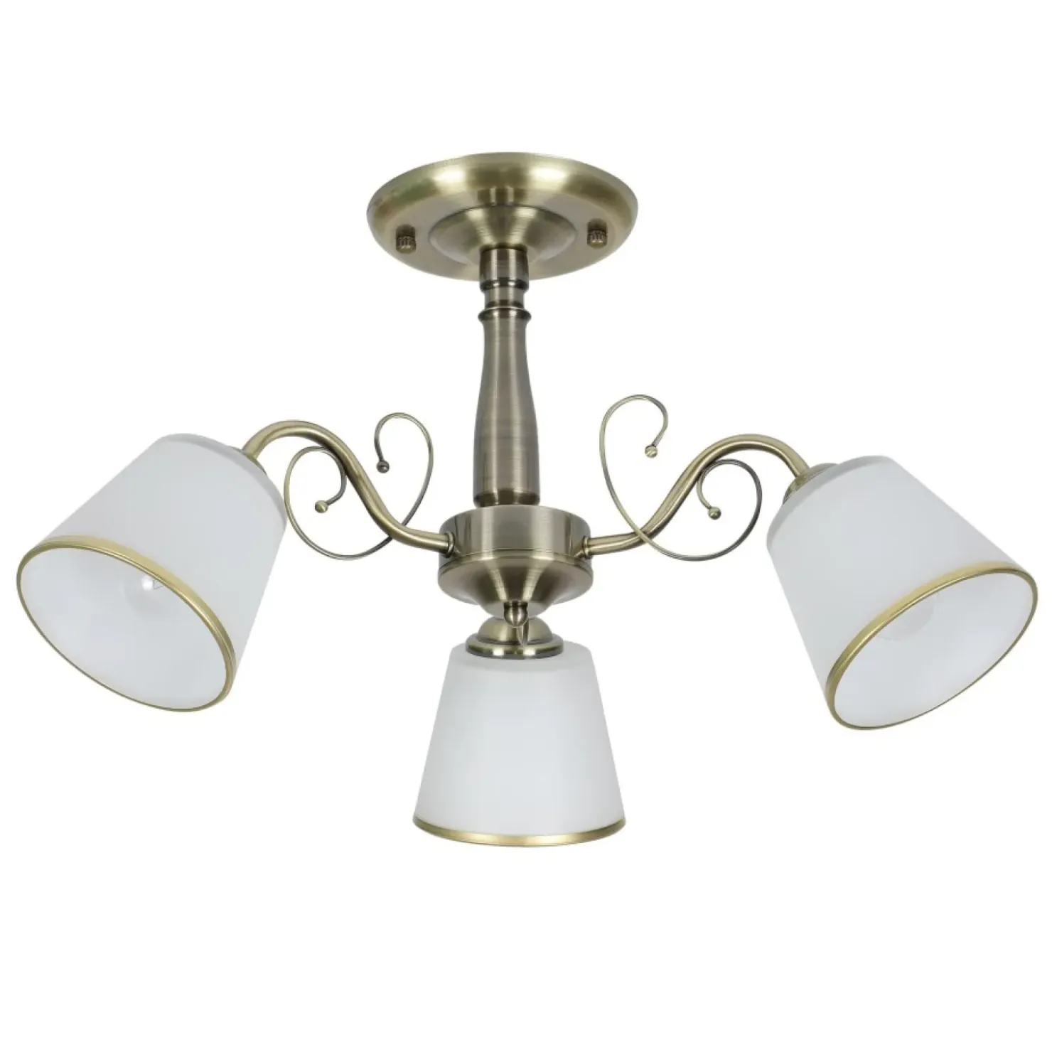 Lampa sufitowa z klasycznymi kloszami 33-26590 z serii LOSANNA | Kaja Oświetleni*Sklep Kaja New