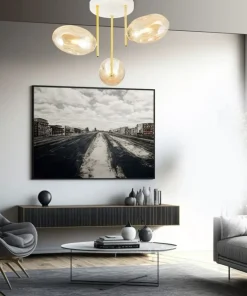 Flash Sale Sklep Kaja Lampa sufitowa z kloszami w kolorze miodowym 1278/3 z serii ARGO