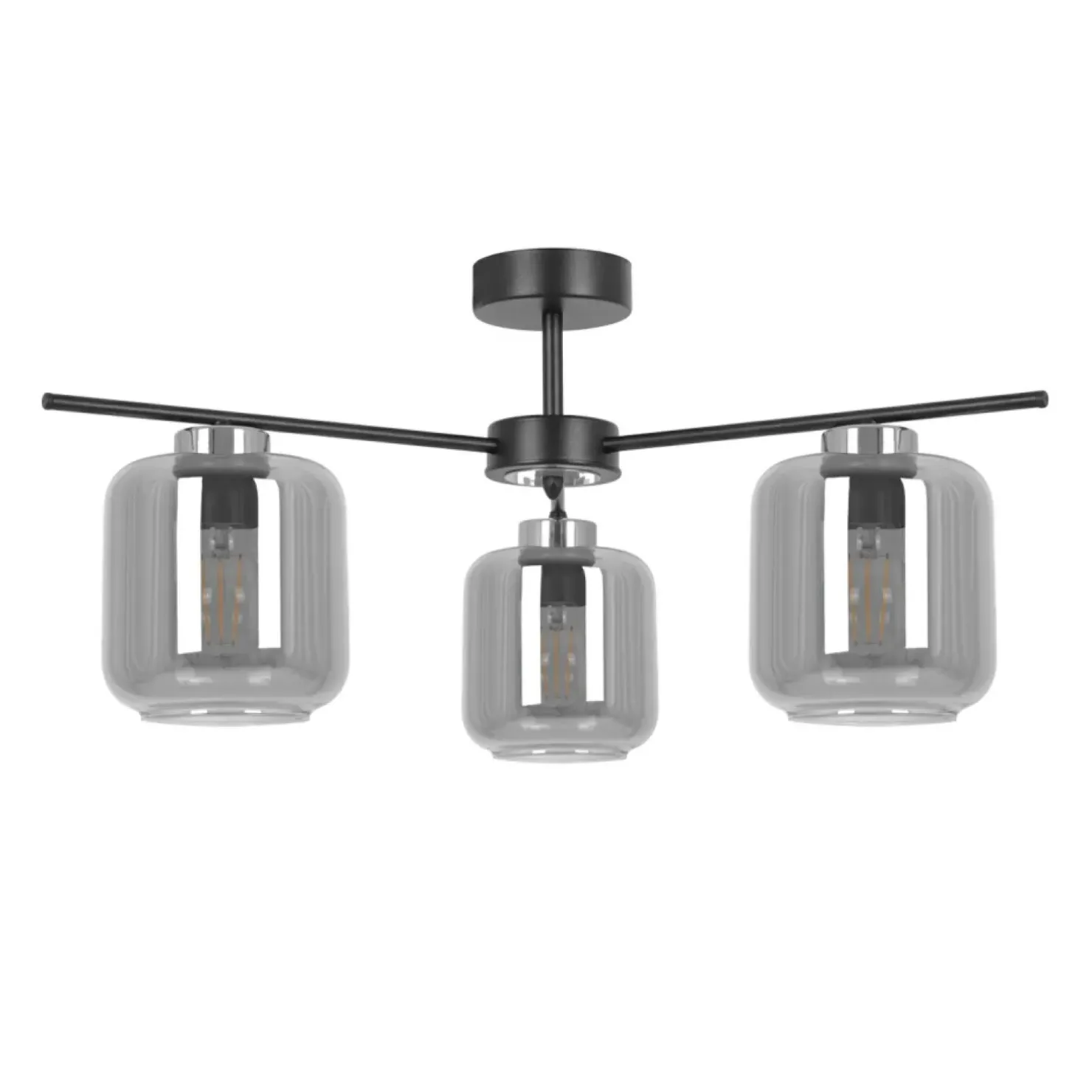 Store Sklep Kaja Lampa sufitowa z kloszami o ciekawym kształcie K-5516 z serii PIEGA