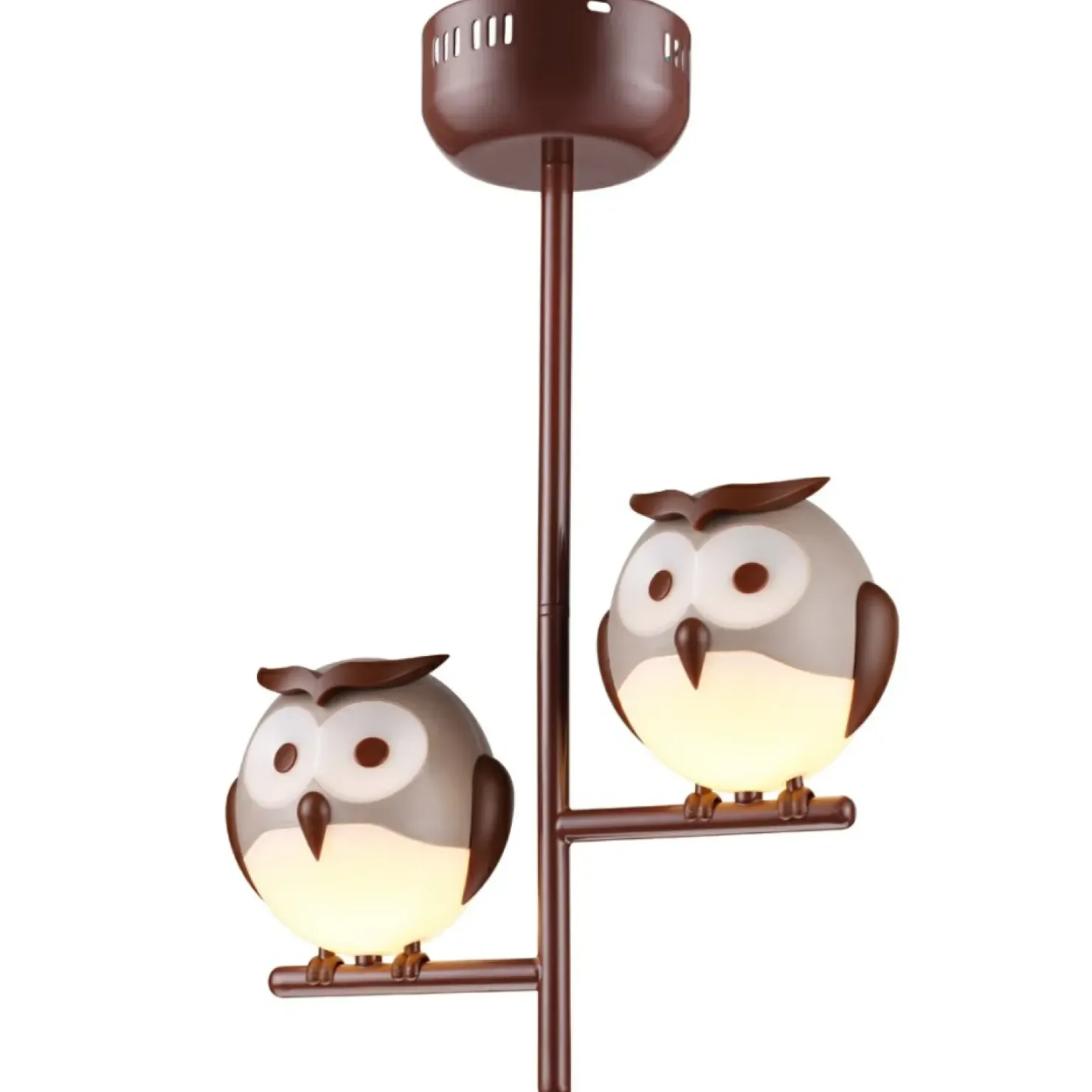 Clearance Sklep Kaja Lampa sufitowa z kloszami w kształcie sowy ML244 OWL | Kaja