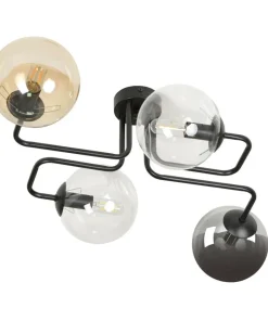 Cheap Sklep Kaja Lampa sufitowa z kolorowymi kloszami 843/4M1 | Kaja Oświetlenie