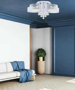 Discount Sklep Kaja Lampa sufitowa z kolorowymi LEDami DRS8006/5 WH NET | Kaja Oświetlenie