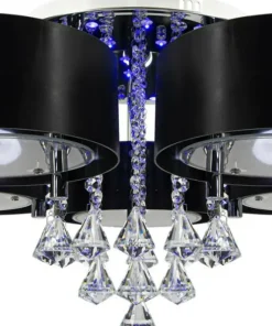 Online Sklep Kaja Lampa sufitowa z kryształkami DRS8006/5 8C BL ANTILA | Kaja