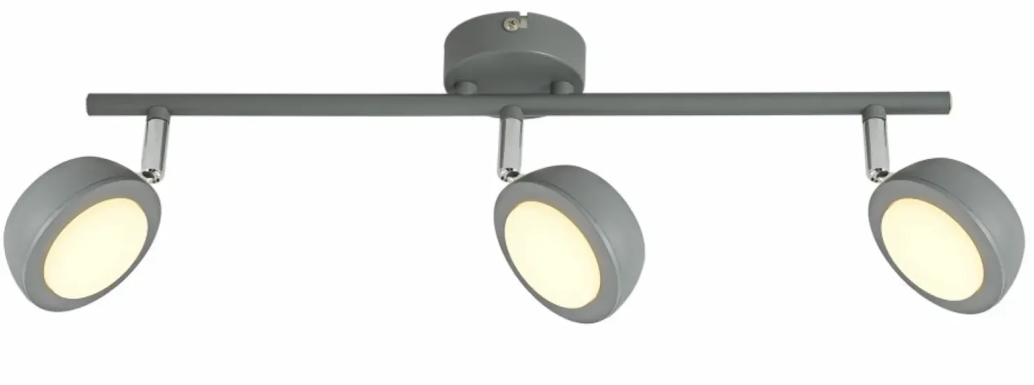 Cheap Sklep Kaja Lampa sufitowa z ledowymi głowicami 93-66541 MILD | Kaja Oświetlenie szary
