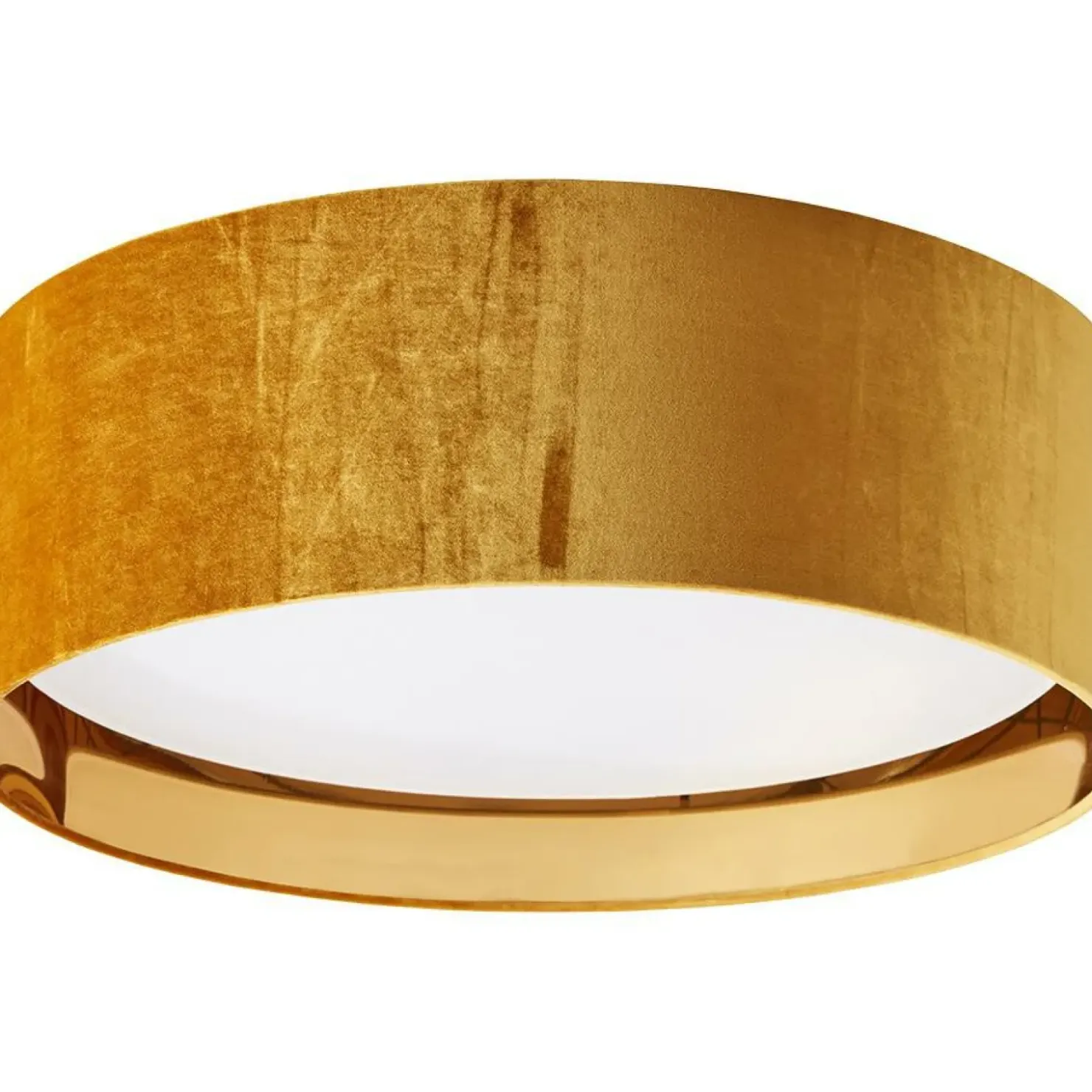 Lampa sufitowa z musztardowym abażurem TK 6123 TERCINO | Kaja*Sklep Kaja Flash Sale