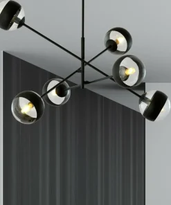 Best Sale Sklep Kaja Lampa sufitowa z obrotowymi ramionami 1168/6 LINEAR | Kaja Oświetlenie