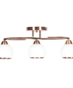 Lampa sufitowa z okrągłymi kloszami K-JSL-6084/3 AB LARA | Kaja*Sklep Kaja Shop