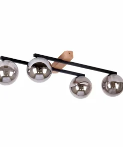 Lampa sufitowa z okrągłymi, ciemnymi kloszami TK 5712 z serii BOIS*Sklep Kaja Shop