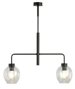 Clearance Sklep Kaja Lampa sufitowa z ozdobnymi kloszami 1164/2 LUKKA | Kaja Oświetlenie