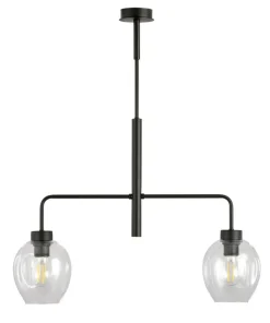 Clearance Sklep Kaja Lampa sufitowa z ozdobnymi kloszami 1164/2 LUKKA | Kaja Oświetlenie