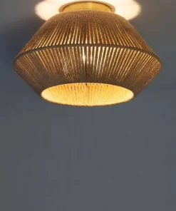 Lampa sufitowa z plecionym abażurem ABR-PLEDI BOHO | Kaja Oświetlenie*Sklep Kaja Flash Sale