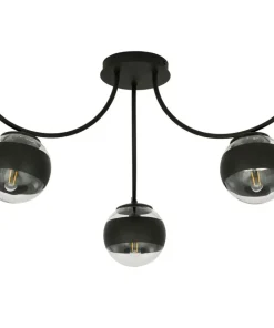 Cheap Sklep Kaja Lampa sufitowa z przezroczystymi kloszami 1111/3 BOSTON | Kaja
